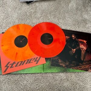 set of post malone vinyls